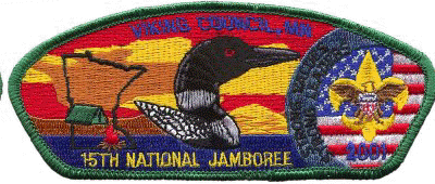 15th National Jamboree Patch - Patch from Doug Nelson